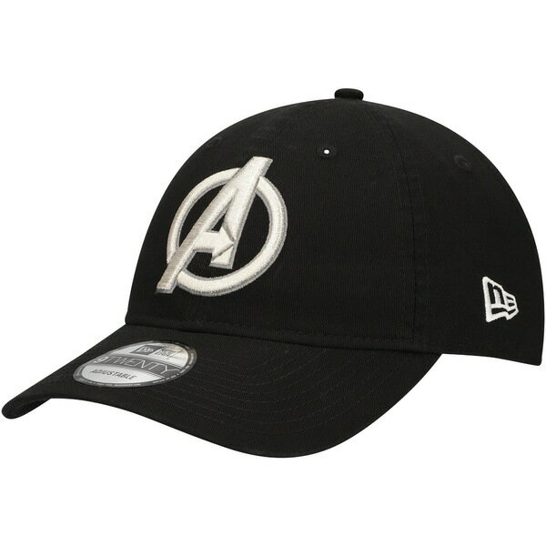 j[G Y Xq ANZT[ The Avengers New Era 9TWENTY Adjustable Hat Black
