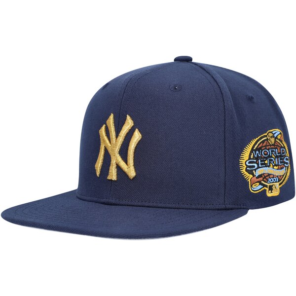 ミッチェル＆ネス ミッチェル&ネス メンズ 帽子 アクセサリー New York Yankees Mitchell & Ness Champ'd Up Snapback Hat Navy