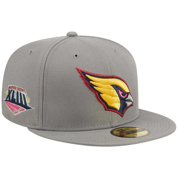 ˥塼  ˹ ꡼ Arizona Cardinals New Era Color Pack 59FIFTY Fitted Hat Gray