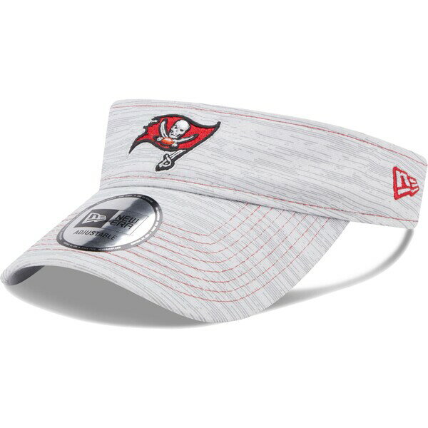 ˥塼  ˹ ꡼ Tampa Bay Buccaneers New Era Adjustable Visor Gray