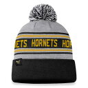 楽天astyトップ・オブ・ザ・ワールド メンズ 帽子 アクセサリー Alabama State Hornets Top of the World Frigid Cuffed Knit Hat with Pom Heather Gray
