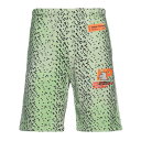 HERON PRESTON ヘロン プレストン カジュアルパンツ ボトムス メンズ Shorts & Bermuda Shorts Green