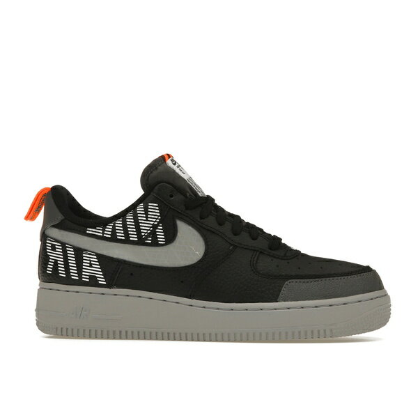 Nike ナイキ メンズ スニーカー 【Nike Air Force 1 Low Under Construction Black】 サイズ US_8(26.0cm) Black/Wolf Grey-Dark Grey-Total Orange