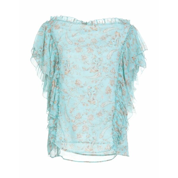 【送料無料】 アレッシア ザマッティオ レディース カットソー トップス Tops Sky blue