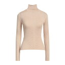 【送料無料】 アクト ナンバー ワン レディース ニット&セーター アウター Turtlenecks Beige