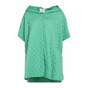 【送料無料】 ケイト バイ ラルトラモーダ レディース ジャケット＆ブルゾン アウター Capes & ponchos Green