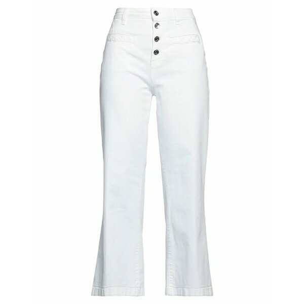 【送料無料】 リュージョー レディース デニムパンツ ボトムス Jeans White