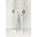 チャンピオン メンズ バスケットボール スポーツ ICONS CUFF PANTS LARGE LOGO - Tracksuit bottoms - grey