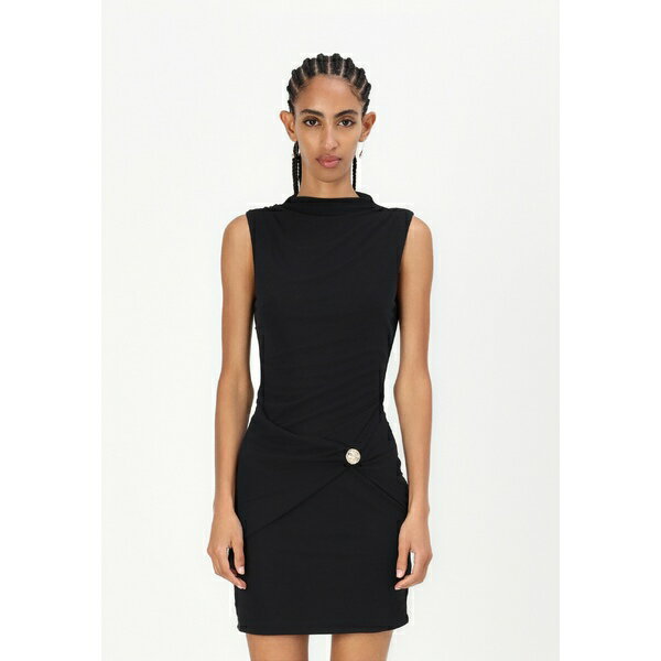 ゲス レディース ワンピース トップス ZAMA BUTTON - Shift dress - jet black