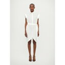 モスキーノ レディース ワンピース トップス Shirt dress - white
