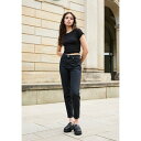 カルバンクライン レディース デニムパンツ ボトムス MOM - Jeans Tapered Fit - denim black(4)