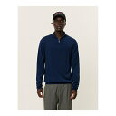 レ ドゥ メンズ サンダル シューズ GREYSON HALF ZIP - Jumper - dark navy