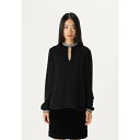 ツインセット レディース シャツ トップス Blouse - nero