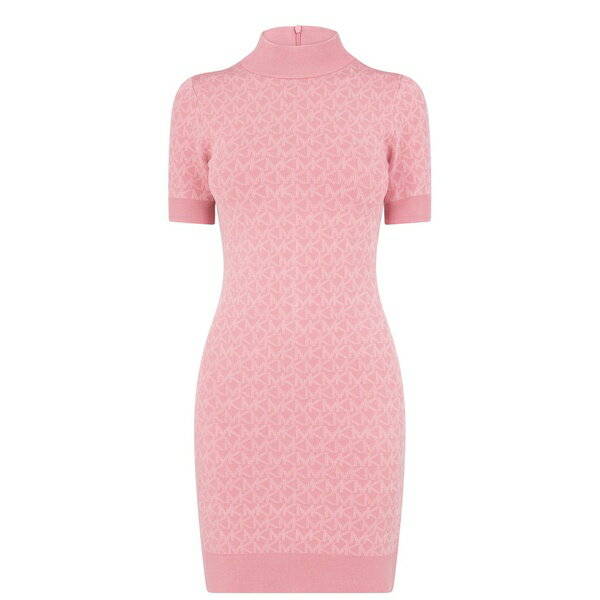 ̵ ޥ륳 ǥ ԡ ȥåץ Dot Mock Neck Dress Dusty Rose