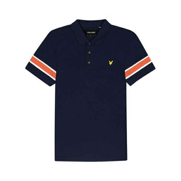 yz CAhXRbg Y |Vc gbvX Lyle And Scott Rib Insert Polo Navy Z99