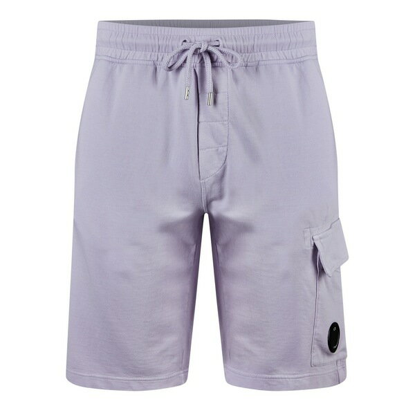 【送料無料】 シーピーカンパニー メンズ カジュアルパンツ ボトムス Micro Lens Fleece Shorts Cosmic Sky 750