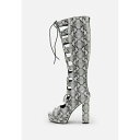 イーブン アンド オド レディース ブーツ シューズ Platform boots - white