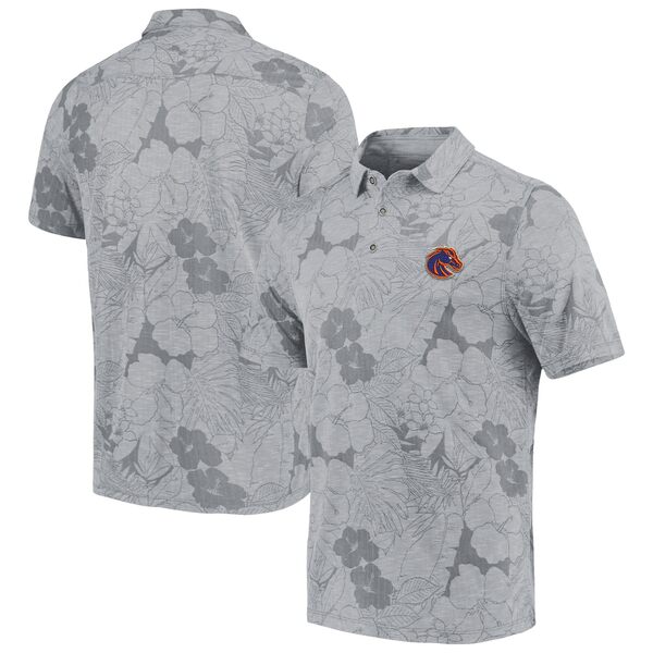 gb~[on} Y |Vc gbvX Boise State Broncos Tommy Bahama Miramar Blooms Polo Gray