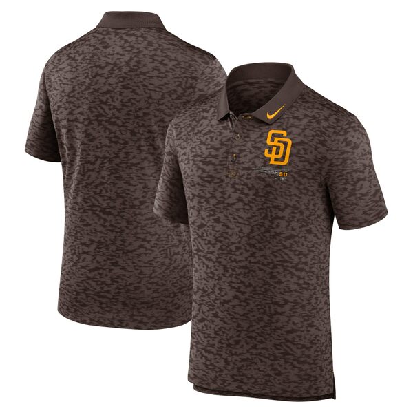 ナイキ メンズ ポロシャツ トップス San Diego Padres Nike Next Level Performance Polo Brown