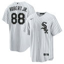 ナイキ メンズ ユニフォーム トップス Luis Robert Chicago White Sox Nike Replica Player Name Jersey White