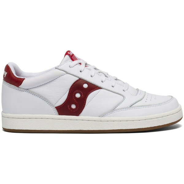 Saucony サッカニー メンズ スニーカー 【Saucony Jazz Court】 サイズ US_9.5(27.5cm) White Red