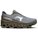 On オン レディース スニーカー 【On Running Cloudmonster 2 PLS-TL Pleasures Mist Olive (Women'...