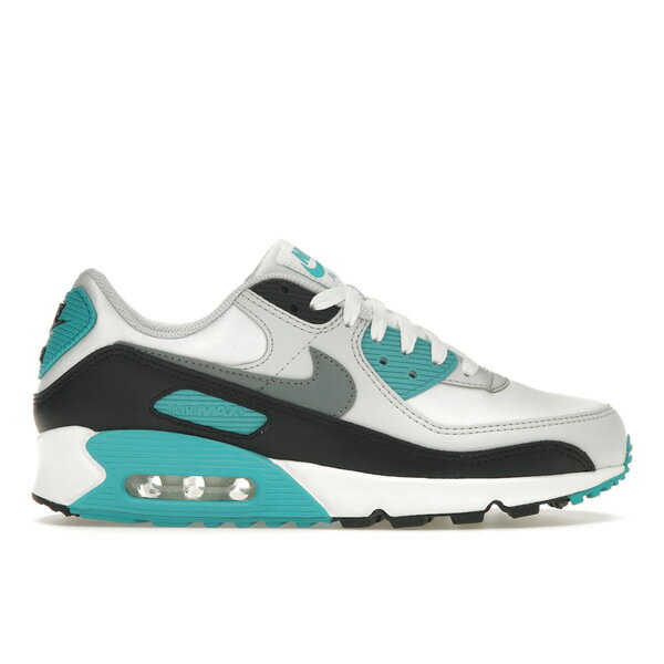 Nike ナイキ レディース スニーカー 【Nike Air Max 90 White Teal Nebula (Women's)】 サイズ US_5(22.0cm) White/Teal Nebula/Black/Cool Grey(4)