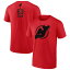 եʥƥ  T ȥåץ New Jersey Devils Fanatics Branded Personalized One Color TShirt Red