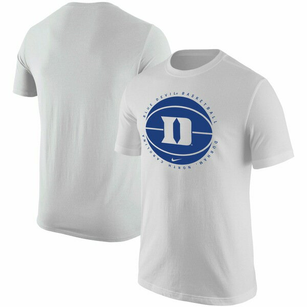 ʥ  T ȥåץ Duke Blue Devils Nike Basketball Logo TShirt White