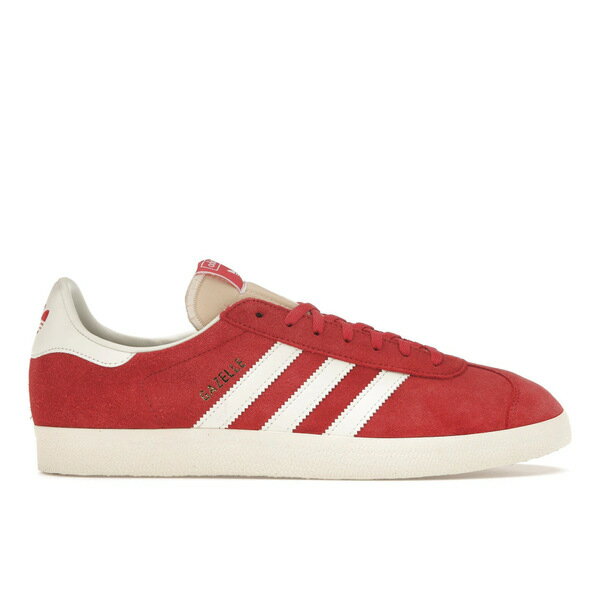 adidas アディダス メンズ スニーカー 【adidas Gazelle Glory Red Off White】 サイズ US_9(27.0cm) Glory Red/Off White/Cream Whiteのサムネイル