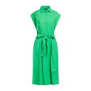 yz ZueBZWIeS fB[X s[X gbvX Midi dresses Green