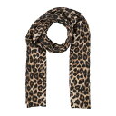 【送料無料】 ユッカ レディース マフラー・ストール・スカーフ アクセサリー Scarves Dark brown