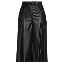 【送料無料】 セミクチュール レディース カジュアルパンツ ボトムス Cropped Pants Black