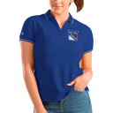 アンティグア レディース ポロシャツ トップス New York Rangers Antigua Women's Affluent Polo Blue