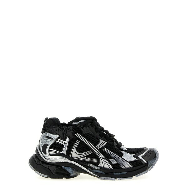 バレンシアガ メンズ スニーカー シューズ 'runner' Sneakers Black