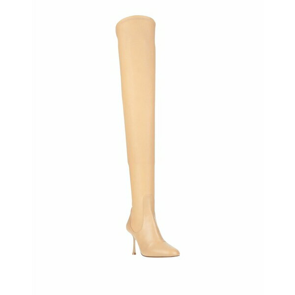 フランシスコロッソ FRANCESCO RUSSO レディース ブーツ＆レインブーツ シューズ Knee boots Beige