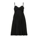 【送料無料】 ヴァレンティノ ガラヴァーニ レディース ワンピース トップス Midi dresses Black