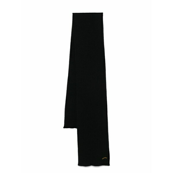 Cashmere - ポールアンドシャーク メンズ マフラー・ストール・スカーフ アクセサリー Ribbed-knit scarf Black