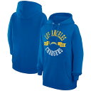 yz J[oNX fB[X p[J[EXEFbgVc AE^[ Los Angeles Chargers GIII 4Her by Carl Banks Women's City Graphic Team Fleece Pullover Hoodie Royal