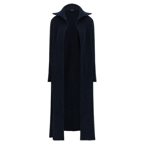 バレンシアガ レディース ニット&セーター アウター Ribbed Cardigan -(4)