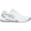 å ǥ ƥ˥ ݡ ASICS Women's Gel-Dedicate 8 Tennis Shoes White/Silver