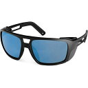 ホビー メンズ サングラス・アイウェア アクセサリー Hobie Polarized El Matador Sunglasses Satin Black/Grey/Cobalt Mirror