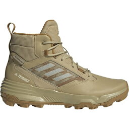 アディダス メンズ フィットネス スポーツ adidas Men's Unity Leather Mid Rain.RDY Waterproof Hiking Shoes Beige