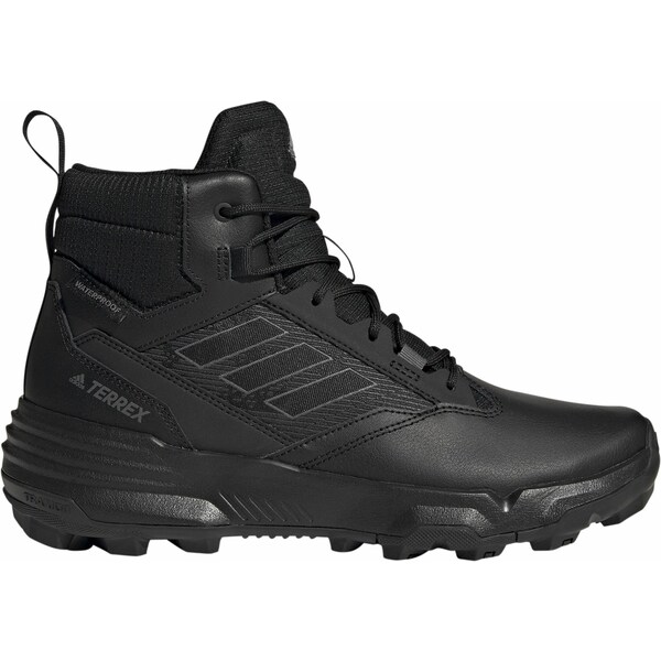 アディダス メンズ ブーツ シューズ adidas Men's Unity Leather Mid Rain.RDY Waterproof Hiking Shoes Black/Grey