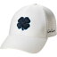 ֥åС  ˹ ꡼ Black Clover Men's Perfect Luck 9 Golf Trucker Hat White/Blue