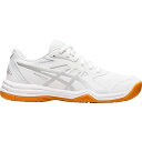 å ǥ Х졼ܡ ݡ ASICS Women's Upcourt 5 Volleyball Shoes White/Silver