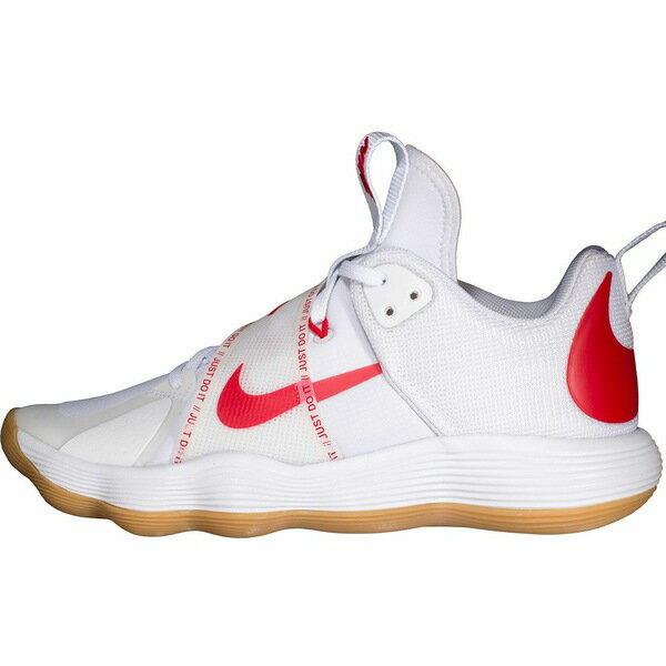 ナイキ レディース バレーボール スポーツ Nike React Hyperset Volleyball Shoes White/Red