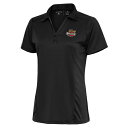 アンティグア レディース ポロシャツ トップス Rochester Red Wings Antigua Women's Tribute Polo Charcoal