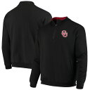 RVA Y WPbgu] AE^[ Oklahoma Sooners Colosseum Tortugas Logo QuarterZip Jacket Black