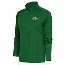 アンティグア レディース パーカー・スウェットシャツ アウター Fort Wayne TinCaps Antigua Women's Tribute HalfZip Pullover Top Hunter Green